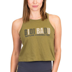 Bidi Badu Pure Wild Chill Tennis Tank Γυναικείο Αθλητικό Crop Top Χακί W1580004-OL
