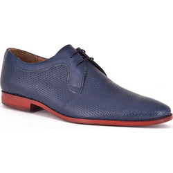 Damiani Ανδρικά Σκαρπίνια Derby Δερμάτινα Navy Μπλε 290