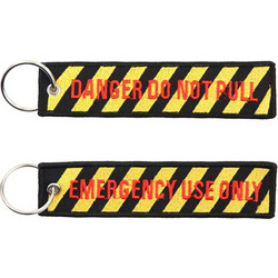 Μπρελόκ DANGER DO NOT PULL KEYCHAIN