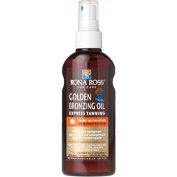 Rona Ross Golden Express Αδιάβροχο Λάδι Μαυρίσματος Σώματος 150ml