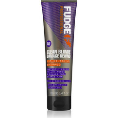 Fudge Clean Blonde Damage Rewind Violet-Toning Σαμπουάν για Προστασία Χρώματος για Βαμμένα Μαλλιά 250ml