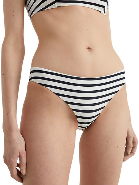 Tommy Hilfiger Bikini Slip Μαύρο Λευκό UW0UW04542-0G0