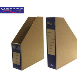 METRON ΑΡΧΕΙΟΘΗΚΗ ΟΙΚΟΛΟΓΙΚΗ 25x33x8cm ΜΠΛΕ