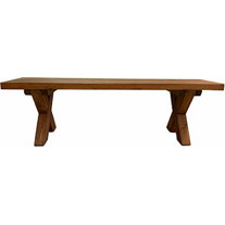 Παγκάκι Εξωτερικού Χώρου Ξύλινο 150x37x45cmΚωδικός: 32261450