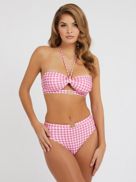 Guess Bikini Bottom Ροζ E3GO12MC04R-L60H