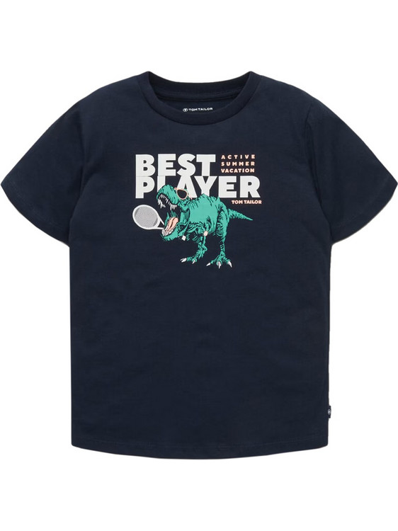 Tom Tailor Παιδικό T-Shirt Κοντομάνικο Navy Μπλε 1036031-10668