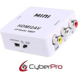 Μετατροπέας CyberPro CP-HA10 HDMI σε AV (Upscaler 1080p) - AS-170.70.004