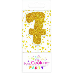 Κεράκι Mini Glitter 7 3cm