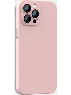 Θήκη Frosted PC με Κάλυψη Κάμερας iPhone 14 Pro Max - Pink