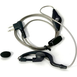 Ακουστικό Ear Hook OEM EPL-02 UHF/VHF με Καλώδιο Αλουμινίου για Ασύρματου Πομποδέκτη Baofeng Double Pin