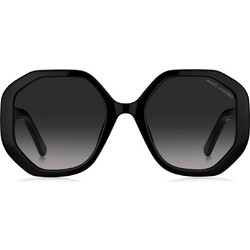 Marc Jacobs MARC525/S 8079O Γυναικεία Γυαλιά Ηλίου Oversized Κοκάλινα Μαύρα με Μαύρο Polarized Φακό