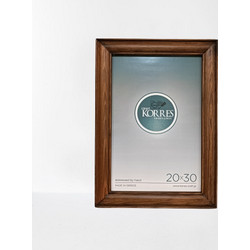 Ξύλινη Επιτραπέζια Κορνίζα (20x30εκ.) Antique-Walnut Brown 249-105-04