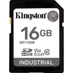Kingston Industrial SDHC 16GB Class 10 U3 V30 UHS-I A1