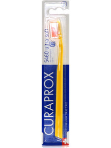 Curaprox CS 5460 Ortho Ultra Soft Οδοντόβουρτσα Κίτρινη Πορτοκαλί