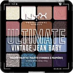 Nyx Ultimate Shadow 01 Vintage Jean Baby Παλέτα Σκιών