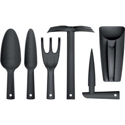Σετ Εργαλείων Κηπουρικής Prosperplast Respana Black 6τμχ INWN01-S411
