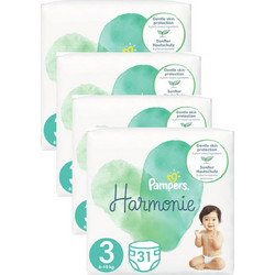 Pampers Harmonie No3 6-10kg 124τμχ