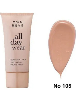 Mon Reve All Day Wear 105 Liquid Foundation 35ml