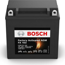 Bosch Μπαταρία Μοτοσυκλέτας FA103 100A 9Ah
