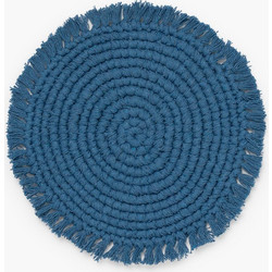 Calma House - Βαμβακερό Σουπλά Vera Blue 38cm