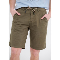 Funky Buddha Ανδρική Βερμούδα Chino Χακί FBMS005-003-03