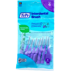 Tepe Original Μεσοδόντια Βουρτσάκια 1.1mm Μωβ 8τμχ