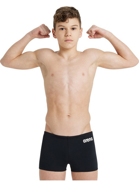 Arena Team Swim Solid Αθλητικό Παιδικό Μαγιό Boxer για Αγόρι Μαύρο 004777-550