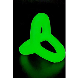 Phosphorescent - Glow Silicone Penis Ring