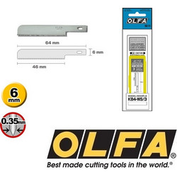 OLFA KB4-WS Ανταλλακτικές λεπίδες για μαχαιράκι AK-4