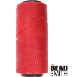 Beadsmith PLY04-RED Κηρόσπαγγος O1mm Κοκκινος 144m Βραζιλίας