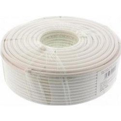Καλώδιο ομοαξωνικό RG6, 100m, 7mm, τριπλό Well RG6-CCS/AL-TRISLD-100-WL