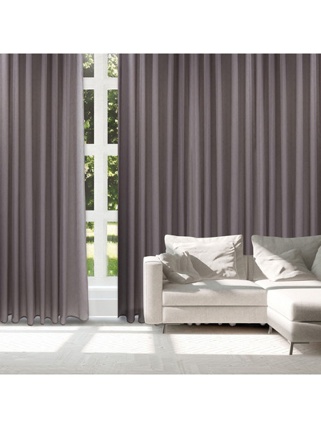 Das Home Κουρτίνα Συσκότισης με Τρουκς 300x265 2224 Purple