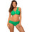 Marko Bikini Set με Ενίσχυση Πράσινο M-658