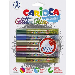 Χρυσόκολλες Carioca Glitter Mix