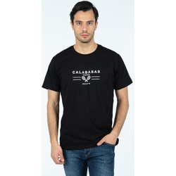 ORIGIN T-Shirt Λαιμόκοψη Με Στάμπα 222705Α ΜΑΥΡΟ ΜΑΥΡΟ