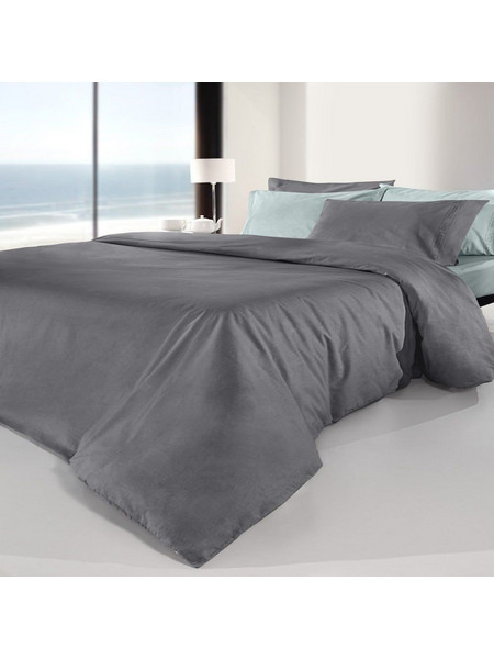 Guy Laroche Σεντόνι Ημίδιπλο Βαμβακερό με Λάστιχο 120x200+32 Color Plus Anthracite