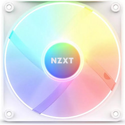 NZXT F120 RGB Core Case Fan 120mm RGB με Σύνδεση 4-Pin PWM White