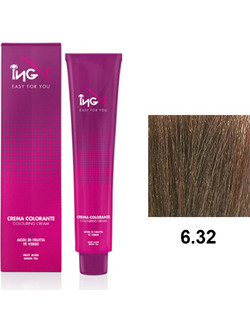 ING Colouring Cream 6.32 Ξανθό Σκούρο Μπεζ Μόνιμη Βαφή Μαλλιών 100ml