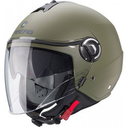 Caberg Riviera V4 Matt Military Green Κράνος Μηχανής Jet 1150gr
