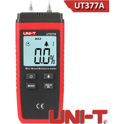 UNI-T UT377A Υγρασιόμετρο ξύλου με επιλογή τύπου ξύλου