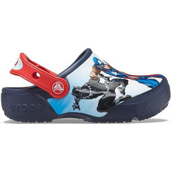 Crocs Funlab Avengers Patch Clog Παιδικά Παπούτσια Θαλάσσης για Αγόρι Navy Μπλε 207068-410