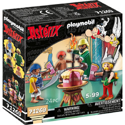 Playmobil Asterix Η Δηλητηριασμένη Τούρτα του Πυραμιδονίς για 5+ Ετών 71269