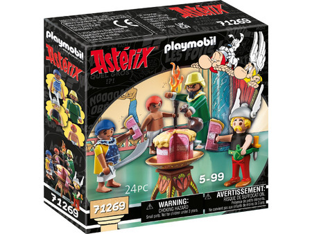 Playmobil Asterix Η Δηλητηριασμένη Τούρτα του Πυραμιδονίς για 5+ Ετών 71269