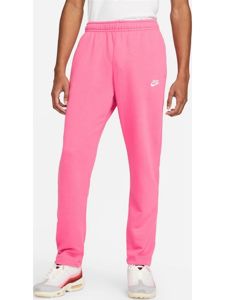 Nike Sportswear Club Ανδρικό Παντελόνι Φόρμας Fleece με Λάστιχο