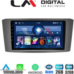 LM Digital ZN4025B Ηχοσύστημα Αυτοκινήτου με Οθόνη Αφής USB Bluetooth & GPS