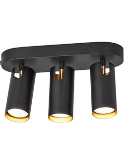 Φωτιστικό Οροφής - Spot Mimi 3 17x30cm GU10 Black Dftp