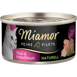 Finnern Miamor Feine Filets Adult with Tuna & Crab 80gr