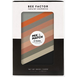 Bee Factor Mix & Match Collection Κρεμώδης Μάσκα Προσώπου για Ακμή & Αντιγήρανση με Άργιλο 10τμχ