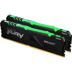 Kingston Fury Beast RGB 16GB (2X8GB) DDR4 RAM 3200MHz
