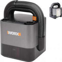 WORX WX030.9 20V 150W Επαναφορτιζόμενο Σκουπάκι Χειρός 12V
